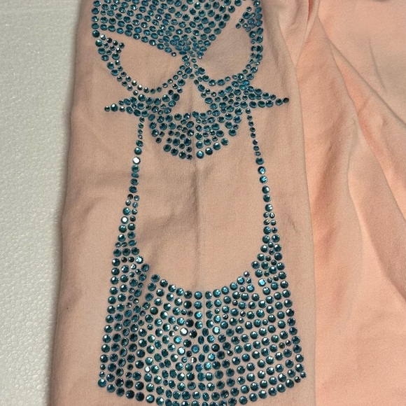 Slumpy Kev Adventures Billy & Mandy Rhinestones Grim Face L Long Sleeve Unisex - Picture 8 of 12